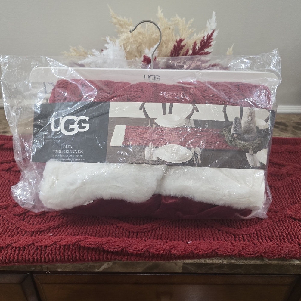 UGG Cable Knit  -  Extra Long Runner *Brand NEW*   Reduced Over 50^
